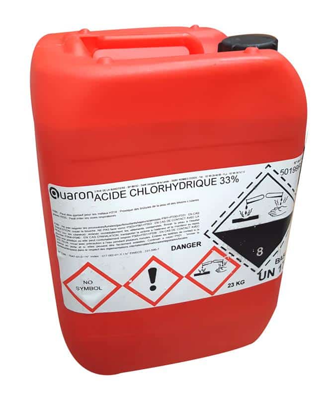 Comment déboucher une canalisation avec de l'acide chlorhydrique