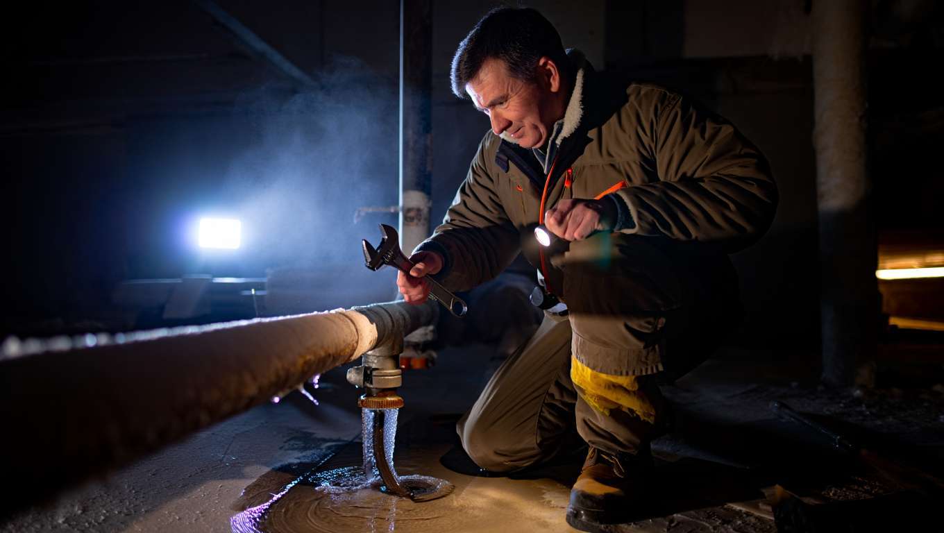 Tuyaux gelés ou éclatés : que faire ? 