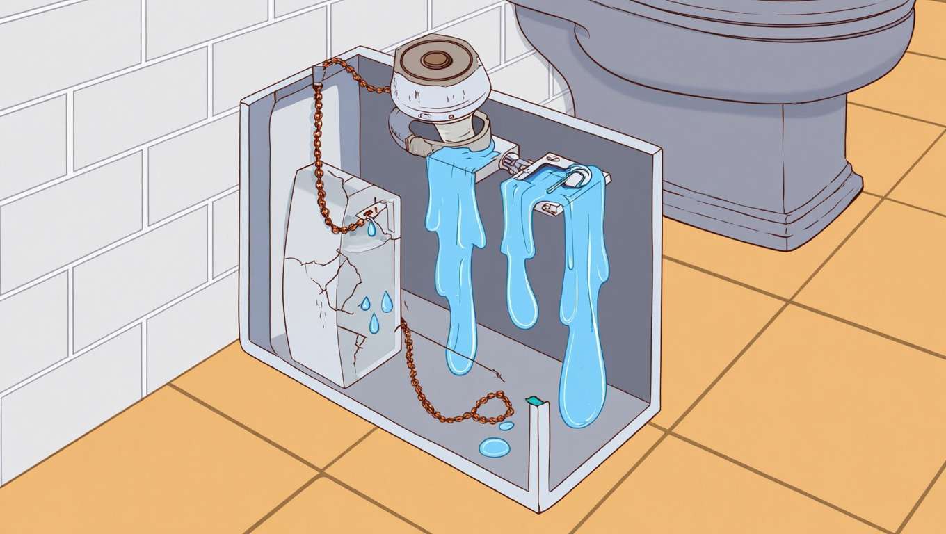 Durée de vie d'une chasse d'eau et quand la changer 