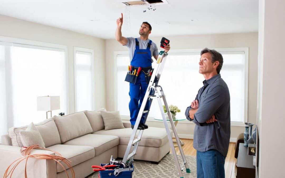 Fuite d’eau au plafond : Causes, solutions et prévention