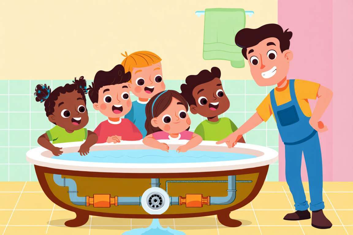 Leçon anti-bouchon pour enfants